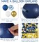 Navy Blue and Gold Graduation Balloons Garland Arch Kit with Backdrop GRAD Balloon Box and Number 2026 Balloons for Graduation Decorations Class of 2026 Grad Party Supplies